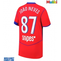 Paris Saint-Germain Joao Neves #87 Rezervni Dres 2025-26 Kratak Rukav